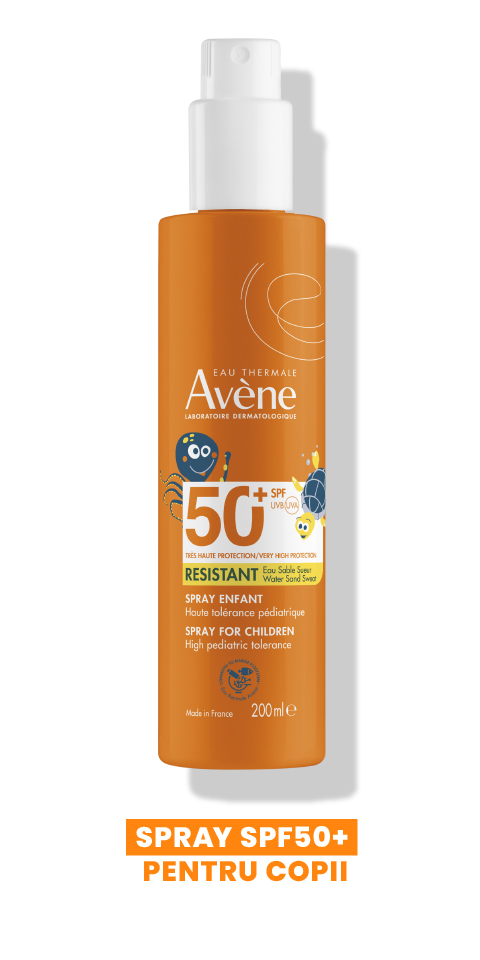 Avene Spray de protecție solară SPF50+ pentru Copii, 200 ml